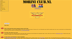 Desktop Screenshot of motomoriniclub.nl