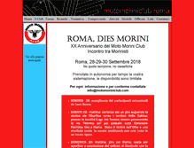 Tablet Screenshot of motomoriniclub.com
